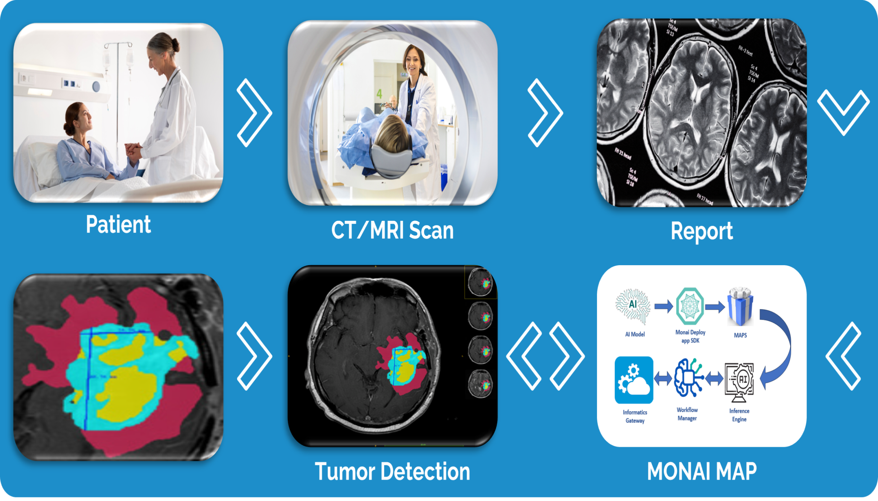 Medical AI App with MONAI-Framework